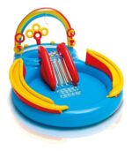 Pileta Centro De Juegos Intex Rainbow Inflable Con 2 Piletas - Imagen 2