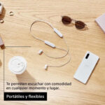 Auriculares Bluetooth Inalambricos In Ear Sony Wi-c100 Color Blanco - Imagen 2