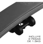 Banco De Abdominales Plegable Extensores Pesas Multigym - Imagen 3