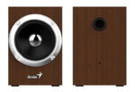 Parlantes Genius Sp Hf280 Usb 6w Wooden Madera Marrón - Imagen 3