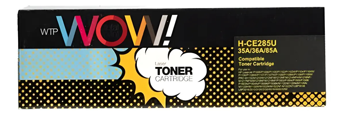 D_NQ_NP_612278-MLA96869228907_102025-F.jpg Tóner Wow H-ce285u Color Negro - Imagen 1
