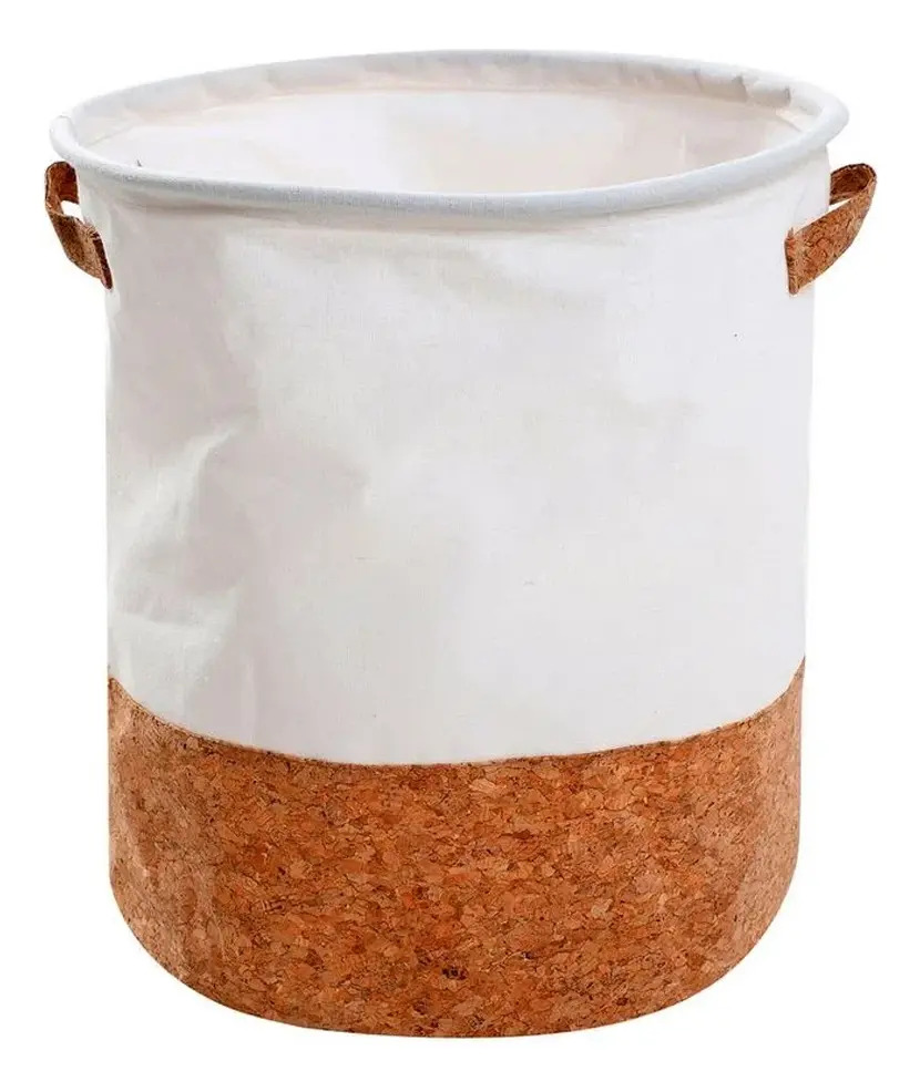 D_NQ_NP_612616-MLA76437529059_052024-F.jpg Cesto Laundry Para Ropa Sucia Cilindrico Resistente Premium - Imagen 1