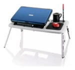 Mesa Notebook Reclinable 12 En 1 Cooler 2 Pad Apoya Vaso Luz - Imagen 3