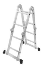 Escalera Articulada Plegable 8 Escalones Premium Ramos Mejia - Imagen 2