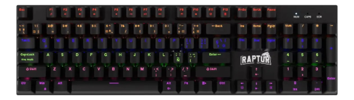 D_NQ_NP_621545-MLA92592576469_092025-F.jpg Teclado Mecanico Retroiluminado Multicolor Rgb - Imagen 1