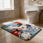 Alfombra Para Baño Rectangular Disney Calidad Premium