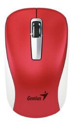 Mouse Inalámbrico Genius Nx-7010 Óptico Usb Blueeye 1600 Dpi Rojo