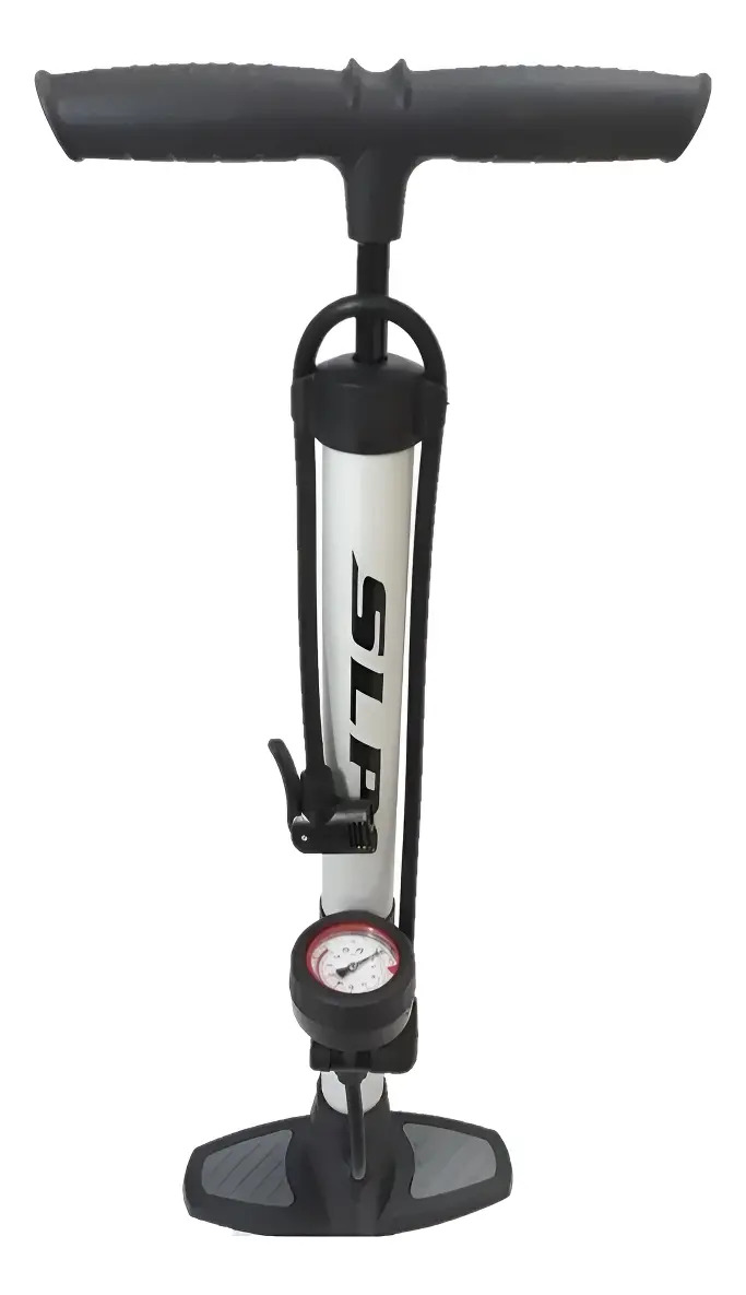 D_NQ_NP_642879-MLA93518059545_092025-F.jpg Inflador De Pie De Bicicleta Aluminio Con Manometro 160 Psi - Imagen 1