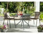 Silla De Ratan Jardin Exterior Negra Natural Mod Premium - Imagen 12