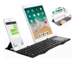 Teclado Bluetooth Plegable Dynacom Dy-046099 Aluminio Touchpad Ios Android Windows Gris - Imagen 4