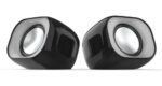 Parlantes Multimedia 2.1 6w Con Control De Volumen Usb 3.5mm - Imagen 2