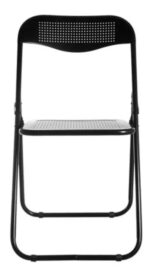 Silla Metalica Plegable Caño Metal Jardin Camping Aire Libre + Resistente - Imagen 5