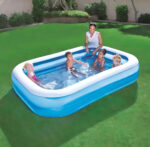 Pileta Inflable Rectangular Bestway Piscina Fast Set De 2.62m X 1.75m X 51cm 778l Azul Y Blanca Caja Azul/blanco - Imagen 12