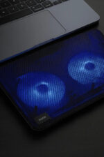 Base Para Notebook Gamer Con 2 Cooler Luces Led Noga Ng-z007 Color Negro Color del LED Azul - Imagen 2