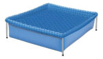 Pileta Botafogo Lar & Lazer Pis0627 11m Diámetro 33cm Altura Acero Pvc Azul