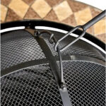 Mesa Exterior Mosaico Importada Con Brasero Mod Exclusivo ! - Imagen 8