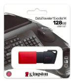 Pendrive Kingston Data Traveler Usb 3.2 128gb Exodia M Rojo - Imagen 5