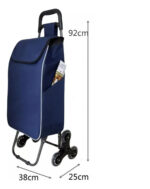 Carrito Changuito De Compras Trepador 3 Ruedas + Bolsillo - Imagen 4