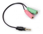 Cable Adaptador Mic Auricular A Jack 3.5 Para Celular Ps4 Pc - Imagen 3