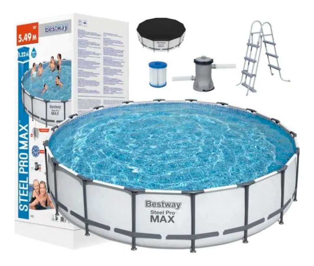 D_NQ_NP_687623-MLA49064851549_022022-F.jpg Pileta Bestway Estructural 549 X 122 Alto 100% Completa - Imagen 1