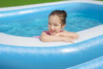 Pileta Inflable Rectangular Bestway Piscina Fast Set De 2.62m X 1.75m X 51cm 778l Azul Y Blanca Caja Azul/blanco - Imagen 4