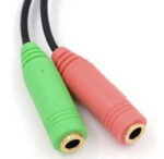 Cable Adaptador Mic Auricular A Jack 3.5 Para Celular Ps4 Pc - Imagen 4
