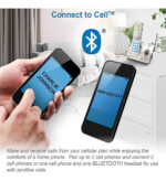 Telefono Inalambrico Triple At&t Bt Con Conexion A Celular - Imagen 4