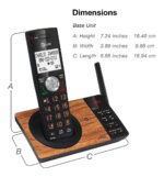 Telefono Inalambrico Doble At&t Contestador Teclas Grandes - Imagen 4