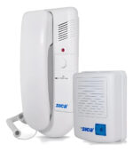 Kit Set Portero Electrico Telefono + Timbre Exterior A Pilas