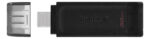 Pendrive Kingston Datatraveler 70 Dt70 Usb-c 32gb 3.2 Gen 1 Negro Type C - Imagen 2