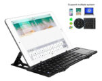 Teclado Bluetooth Plegable Dynacom Dy-046099 Aluminio Touchpad Ios Android Windows Gris - Imagen 6