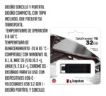 Pendrive Kingston Datatraveler 70 Dt70 Usb-c 32gb 3.2 Gen 1 Negro Type C - Imagen 10