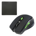 Mouse Inalambrico Wireless 1600dpi + Mouse Pad Ramos