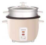 Arrocera Winco 1.8 L Con Tapa De Vidrio Y Vaporera Premium - Imagen 2
