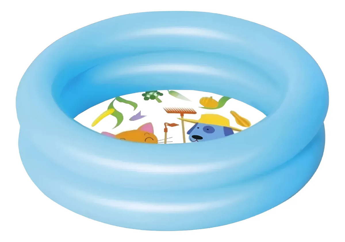 D_NQ_NP_720859-MLA118527817475_092026-F.jpg Pileta Inflable 2 Anillos Bestway Para Bebes Resistente - Imagen 1