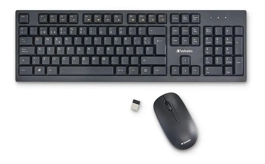 D_NQ_NP_722817-MLA43298990664_082020-F.jpg Kit Teclado Mouse Inalambrico Verbatim Usb Ideal Smart Tv - Imagen 1