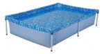 Pileta Botafogo Lar & Lazer Pis0627 11m Diámetro 33cm Altura Acero Pvc Azul - Imagen 3