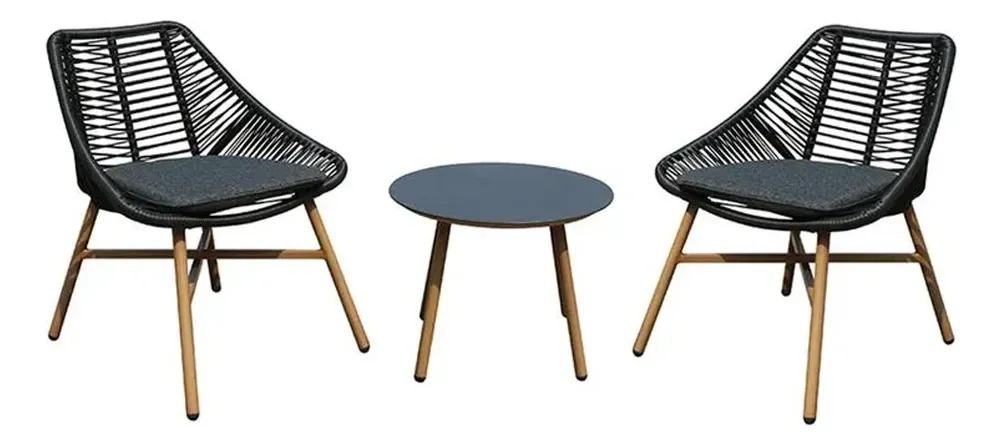 D_NQ_NP_726157-MLA106897231910_022026-F.jpg Set De 2 Sillas Ratan + Mesa Multiuso Diseño Premium Ramos - Imagen 1