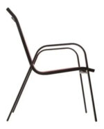 Silla Reposera De Jardin Exterior Aluminio Apilable En Ramos - Imagen 3