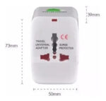 Adaptador Premium Universal Enchufe Para Viajeros Ramos - Imagen 2