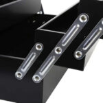 Caja De Herramientas Ubermann Negra 46.5x21.1x23.5cm 5 Compartimentos Negro - Imagen 5