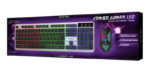 Teclado Luz Led Y Mouse Kit Para Gamers Usb Nuevo Ramos - Imagen 4