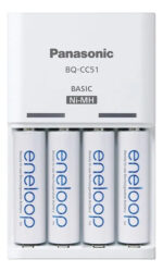 Cargador Panasonic Con 4 Pilas Aa Carga Rápida - Imagen 2