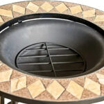 Mesa Exterior Mosaico Importada Con Brasero Mod Exclusivo ! - Imagen 7