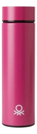 Botella Térmica Benettom 500ml Rosa Acero Inoxidable