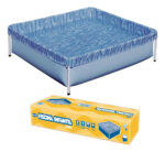 Pileta Estructural Rectangular Mor 001000 Con Capacidad De 400 Litros 1.06x1.15 M Azul Ondas - Imagen 3