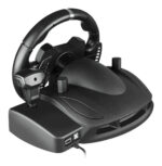 Volante Dynacom Gamer Con Pedales Para Pc Usb Premium - Imagen 4