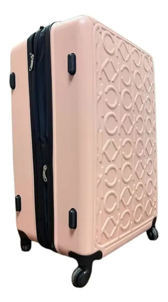 D_NQ_NP_764130-MLA52770107801_122022-F.jpg Valija Rigida Calvin Klein Texturizada Grande Cierre Tsa - Imagen 1