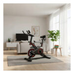 Bicicleta Fija Noga Entrenamiento Magnetica Altura Ajustable - Imagen 2