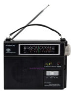 Radio Portatil Am Fm Enchufe O Pila Gran Parlante Winco 2004 - Imagen 3